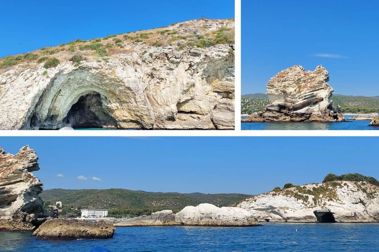 Vieste, Porto Nuovo beach and rock