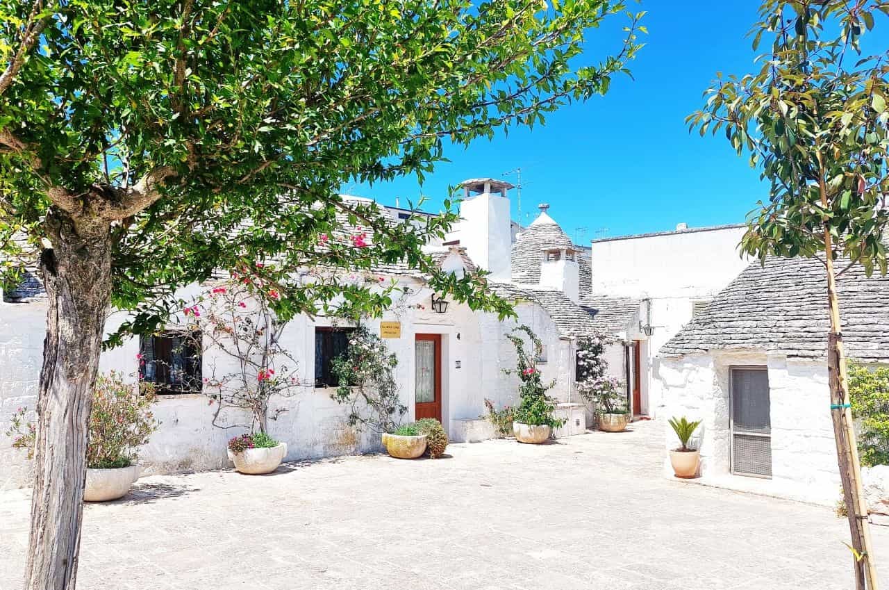 Residential area of Rione Aia Piccola, Alberobello