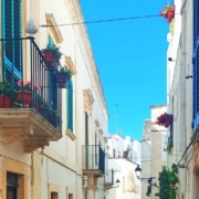 Locorotondo street, Puglia