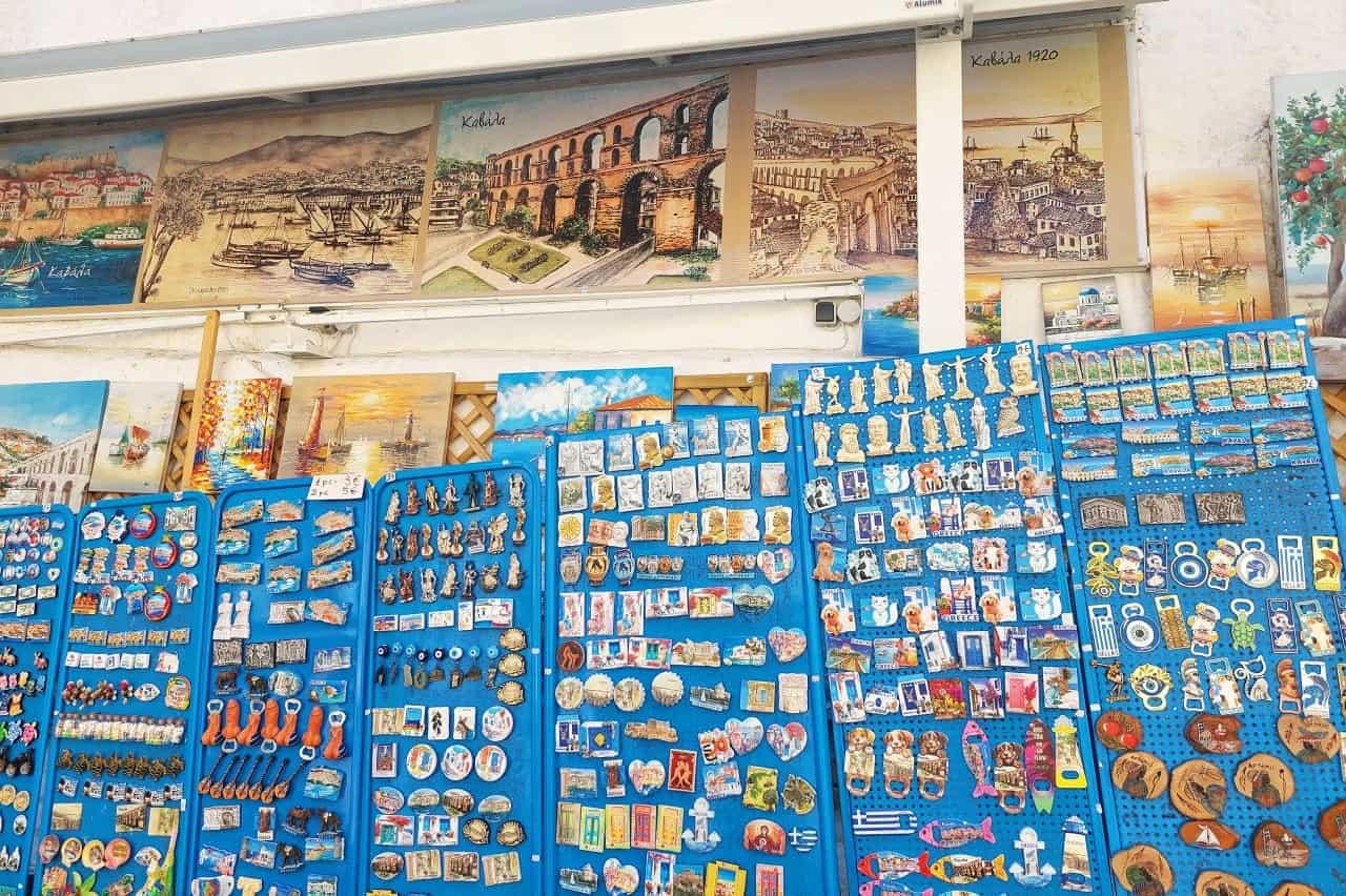Kavala Old Town, Theodorou Poulidou Street, souvenir shop