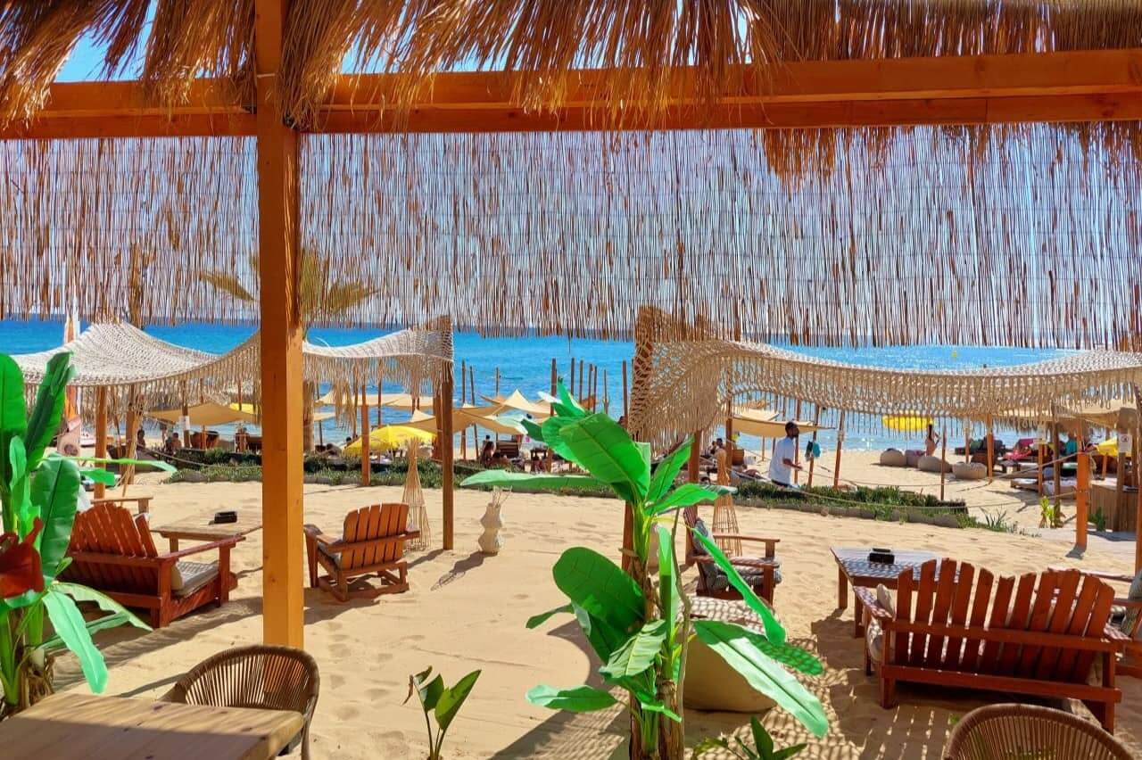 La Roca Beach Bar,, Ammolofi Beach