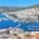 Kavala port and town, Greece