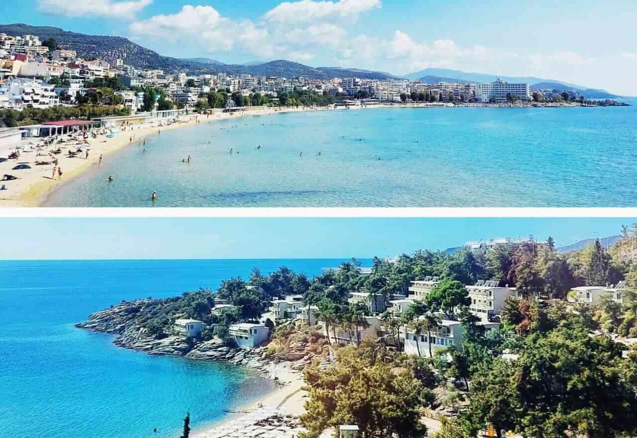 Best beaches near Kavala, Kalamitsa beach and Tosca beach