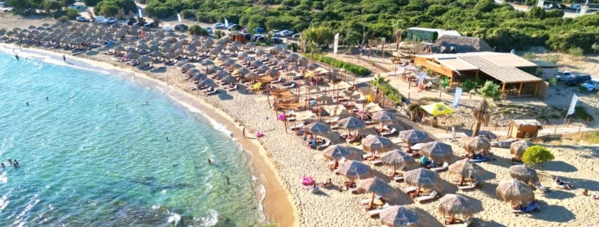 La Roca Beach Bar, Ammolofi Beach,