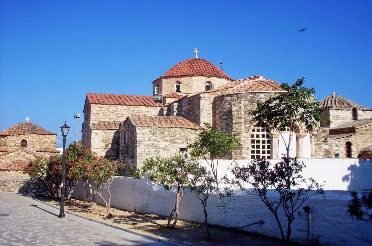Paros, Church Panagia Ekatontapiliani, Parikia