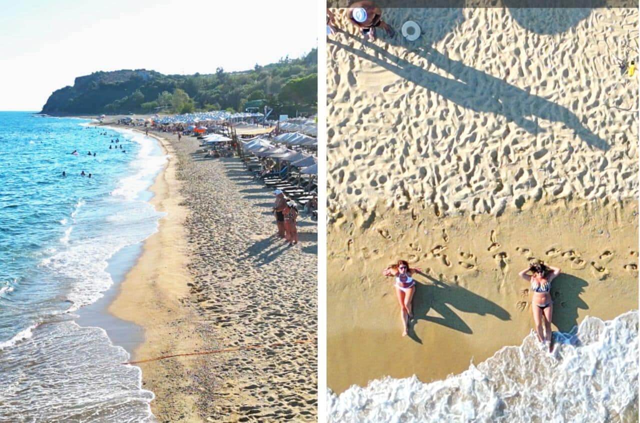 Sarakina Beach, Kavala beaches, Greece