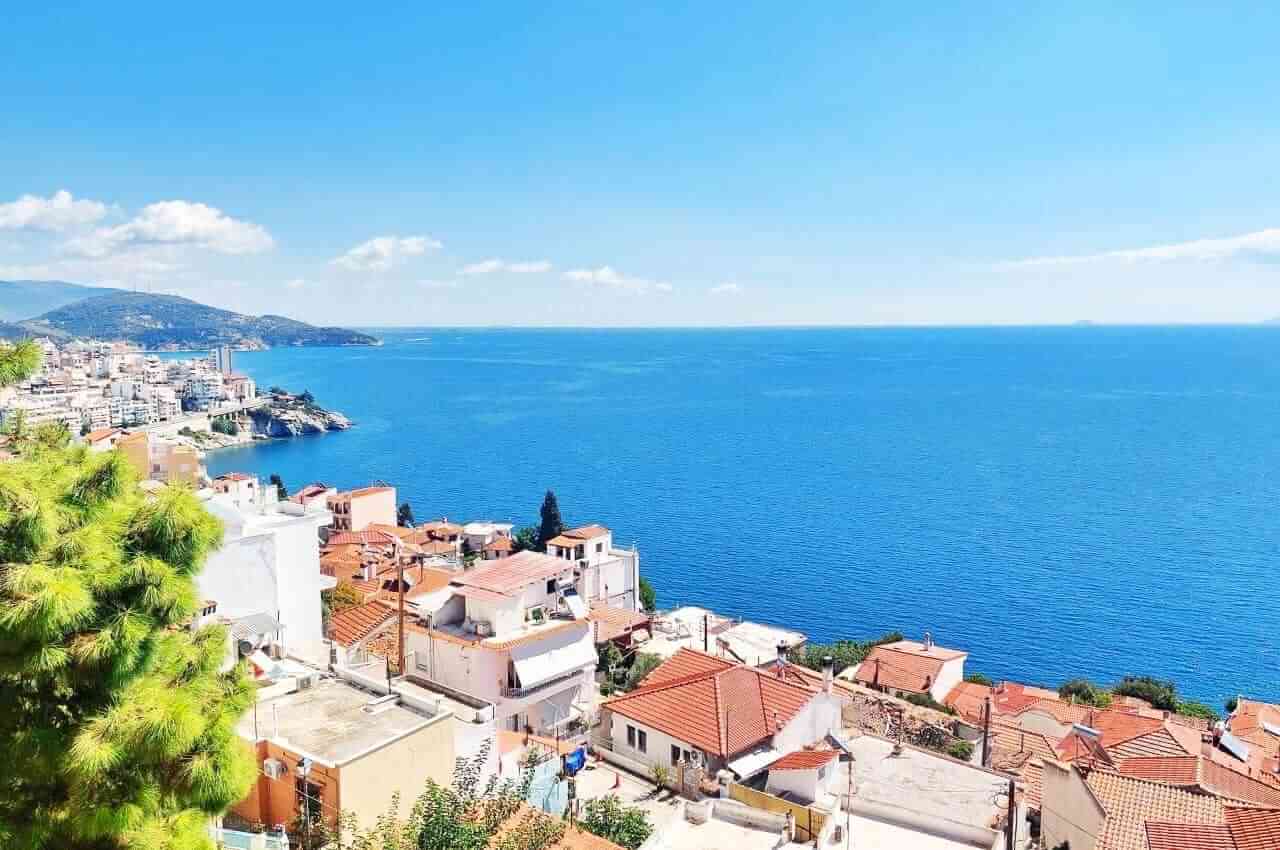 View of Kavala from the castle