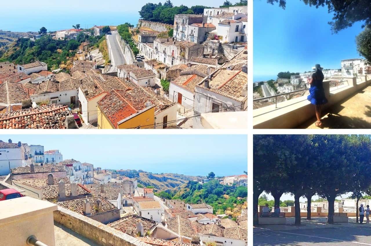 A view from the park Villa Comunale, Monte Sant Angelo