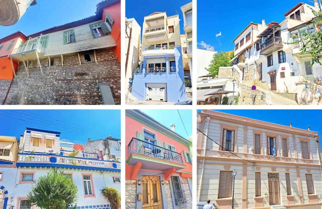 Houses in the Old Town, Kavala