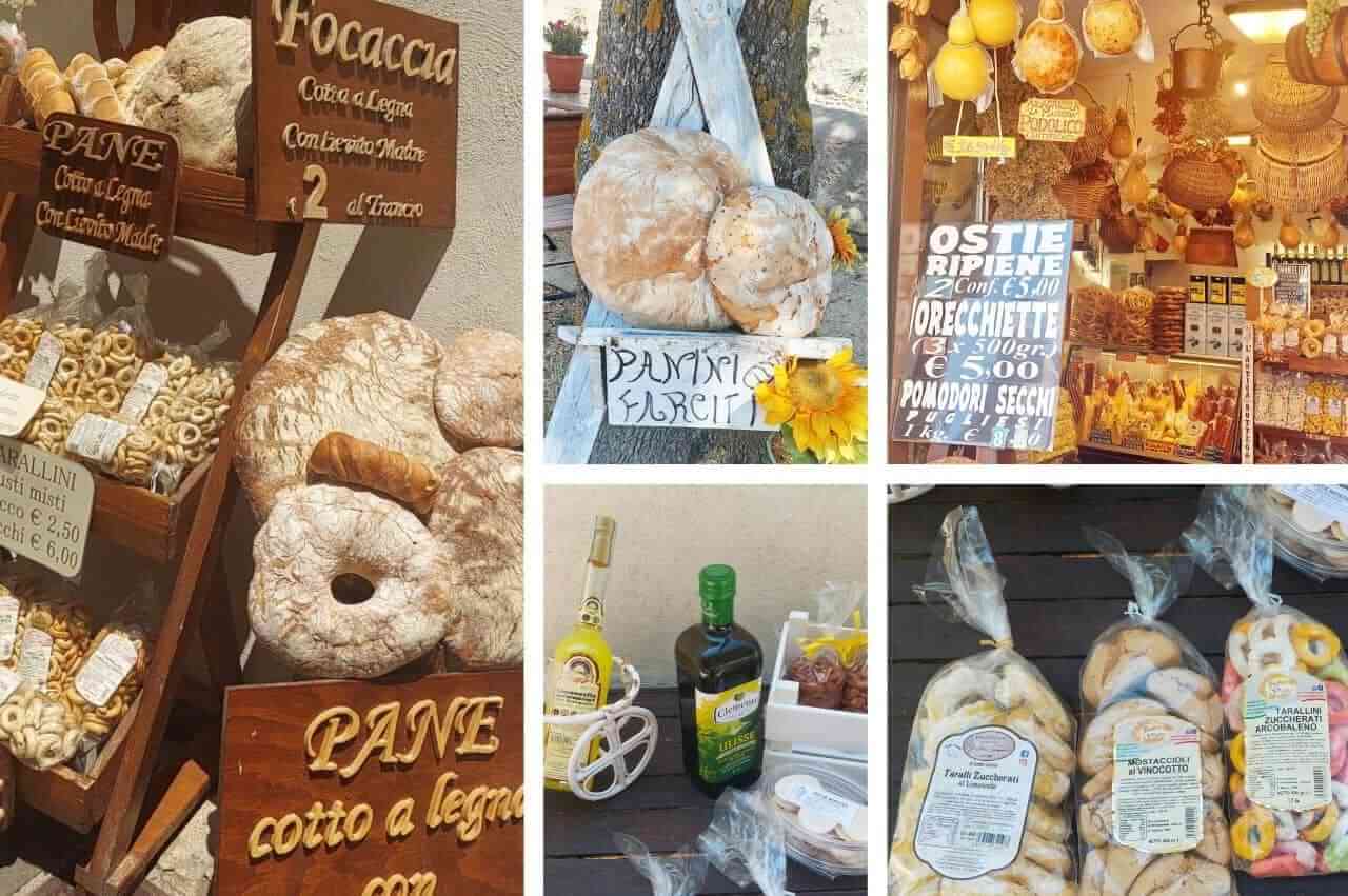 Local products of Monte Sant Angelo