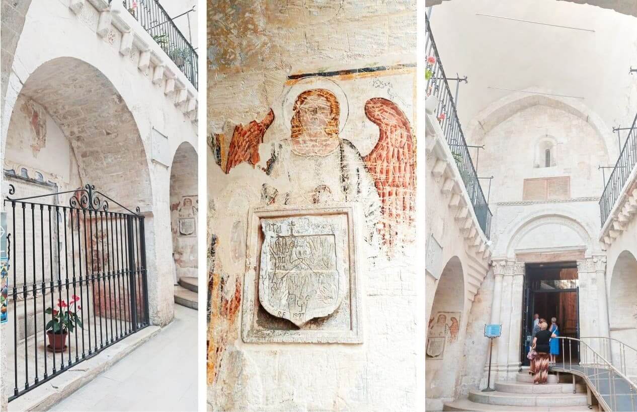 The Lower Atrium and entrance to the Grotta San Michele