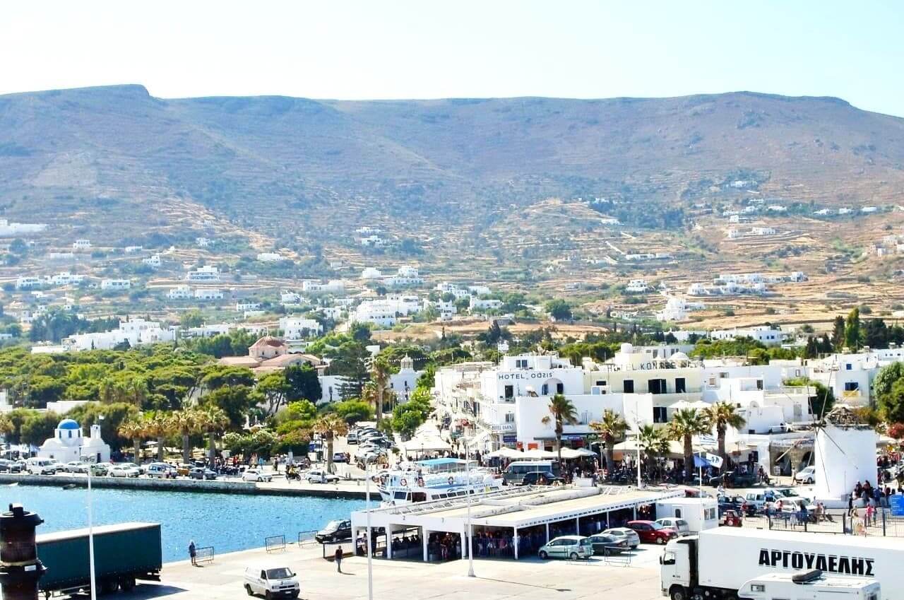 Paros, Parikia port
