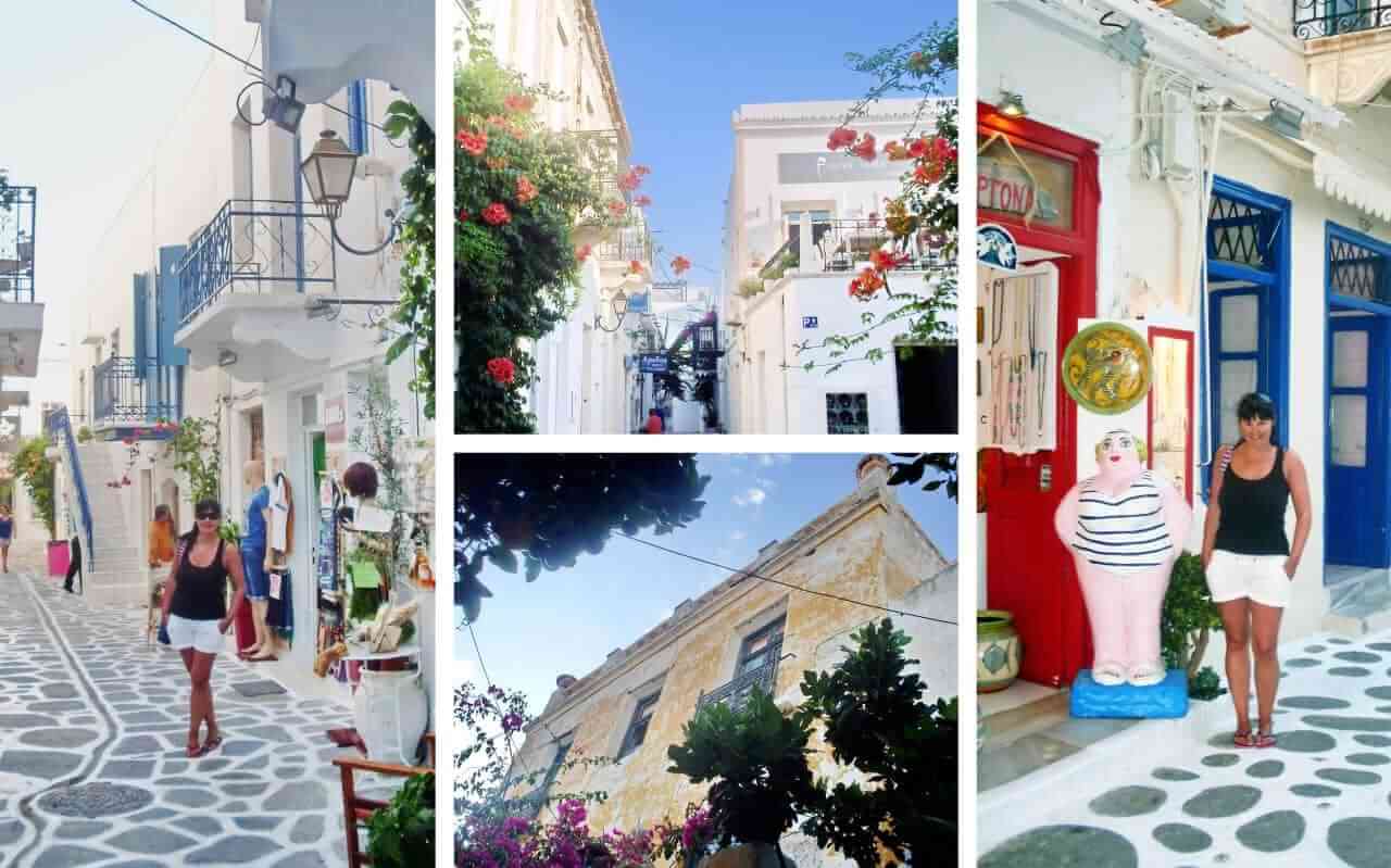 Alleys in the Old Town of Paros