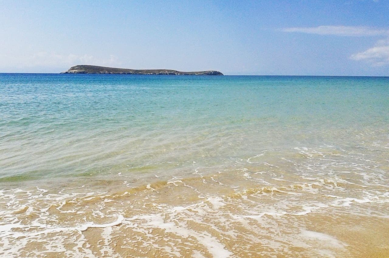 Paros Island, Golden beach, Greece