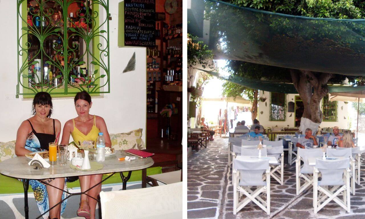 Paros, Parikia, Distrato cafe, today Symposium Cafe