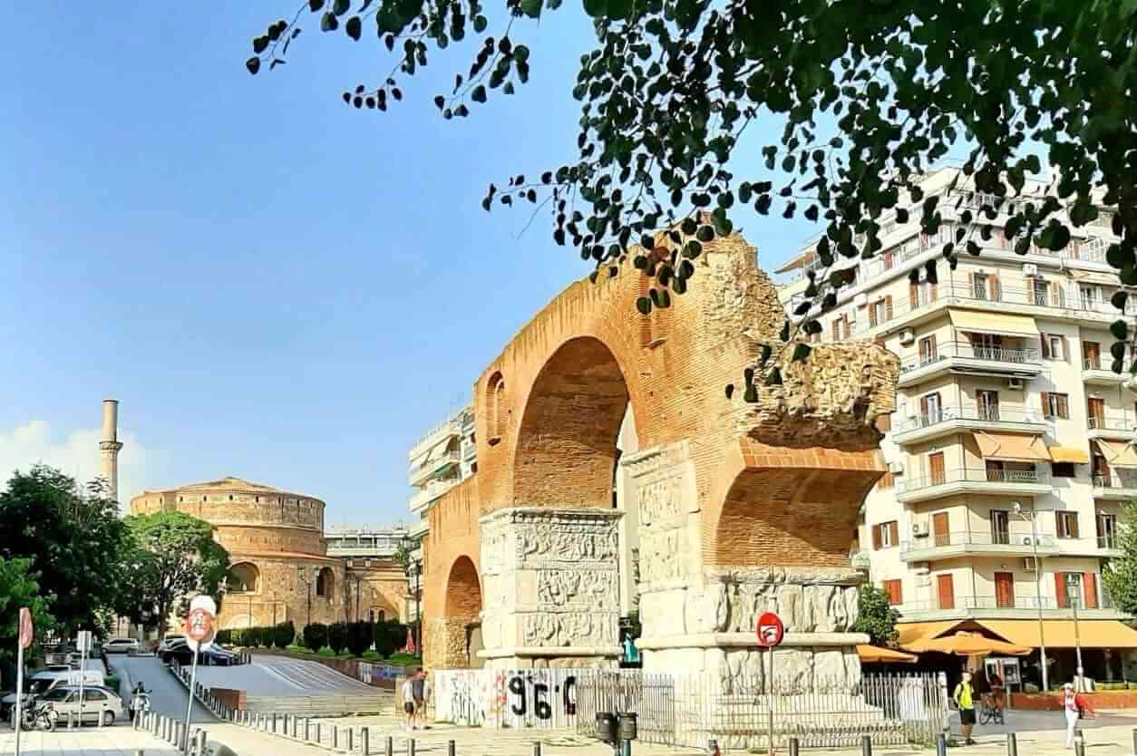 Thessaloniki, Arch of Galerius and Rotonda