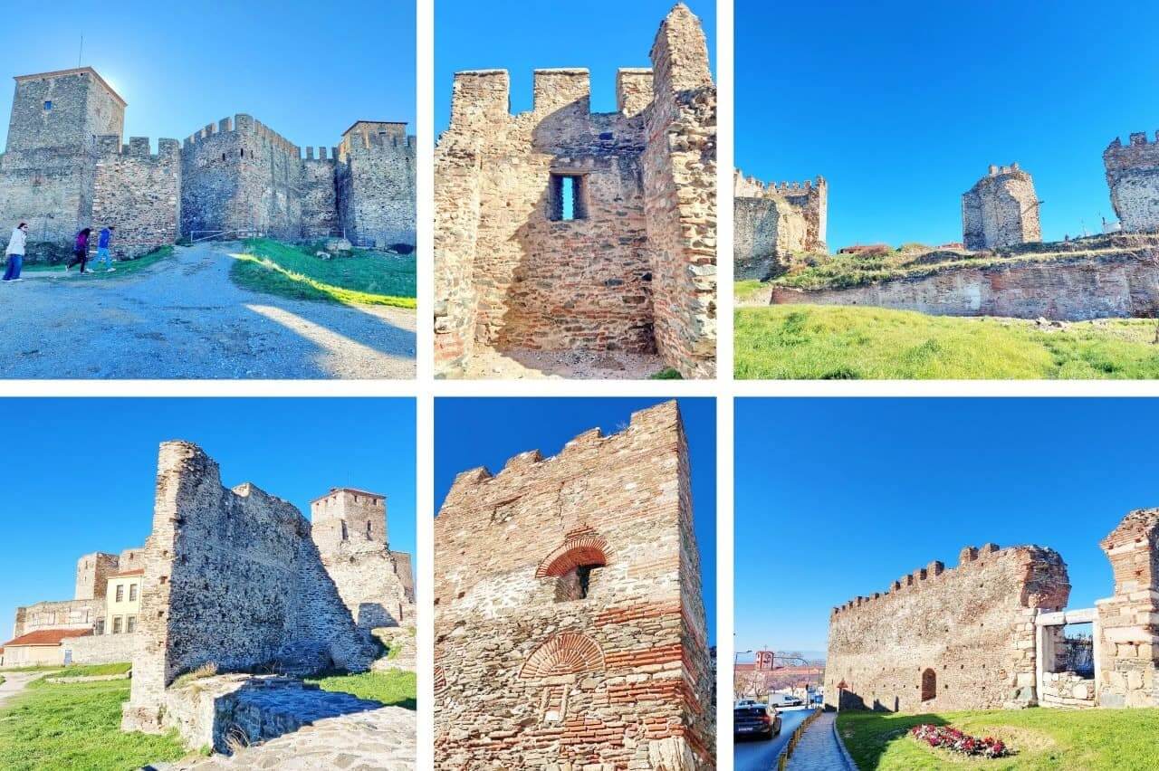Thessaloniki, Ano Poli, East Wall of Acropolis