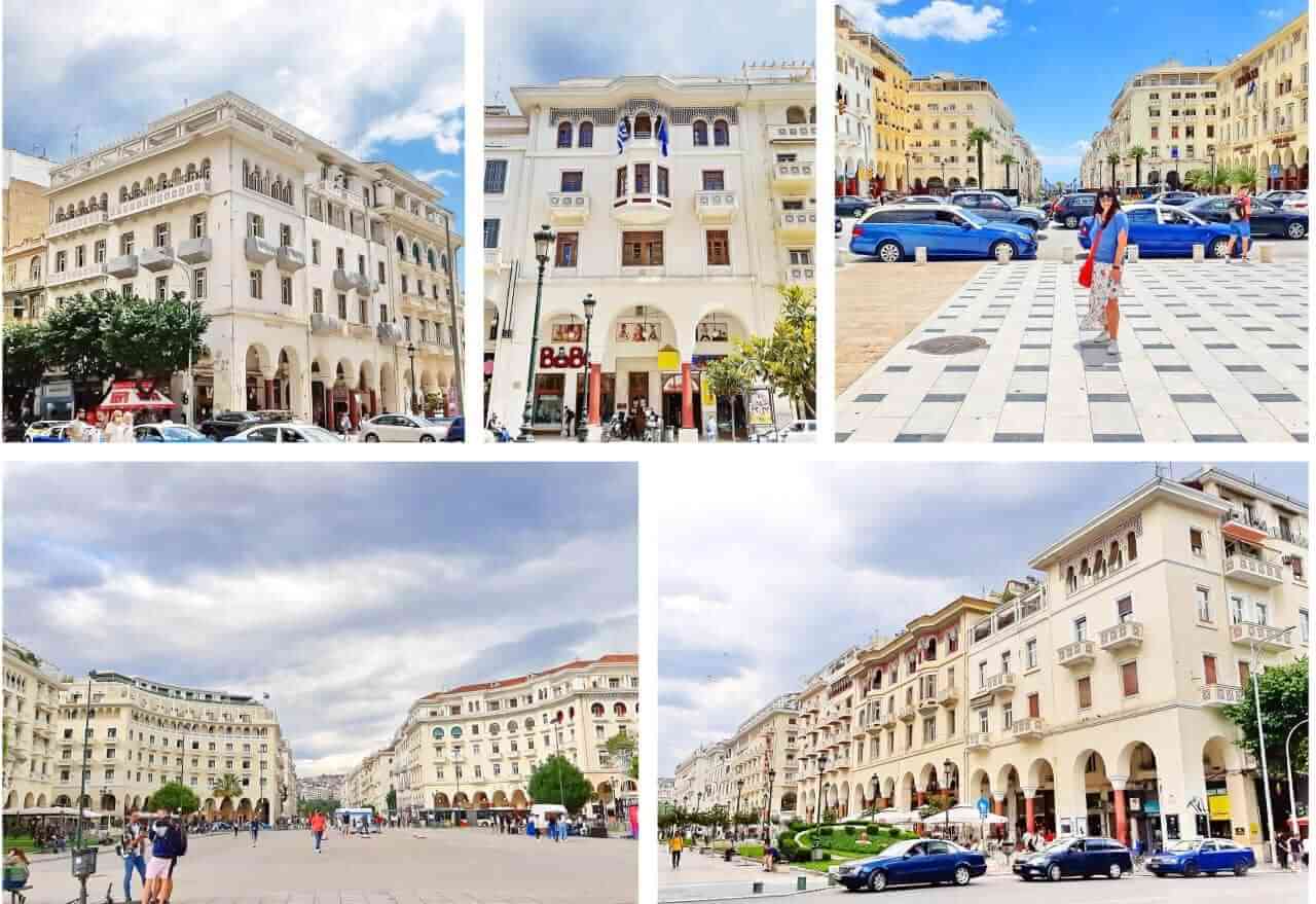 Thessaloniki, Aristotle Square, June 2021