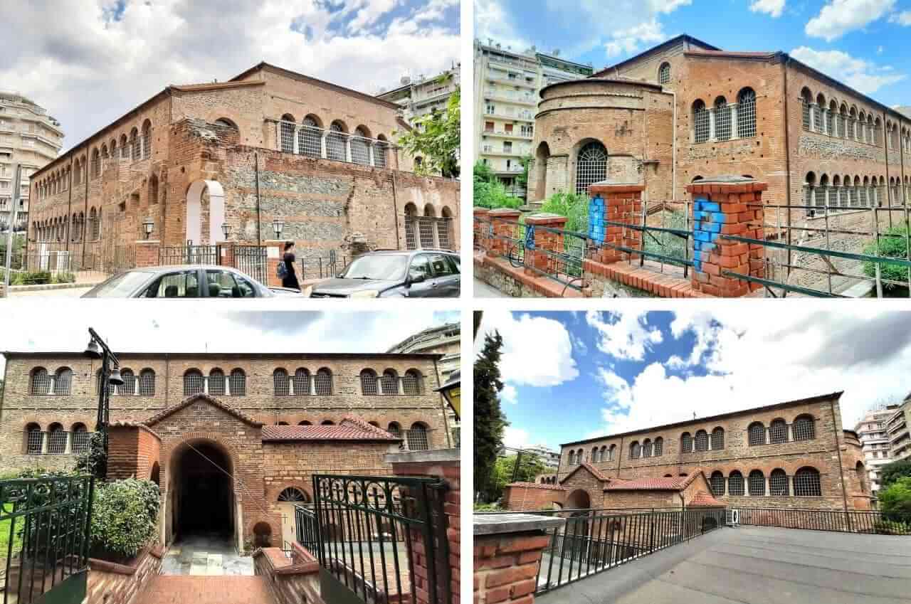 Thessaloniki, Church of the Acheiropoietos, Byzantine churches. Solun, vizantijske crkve
