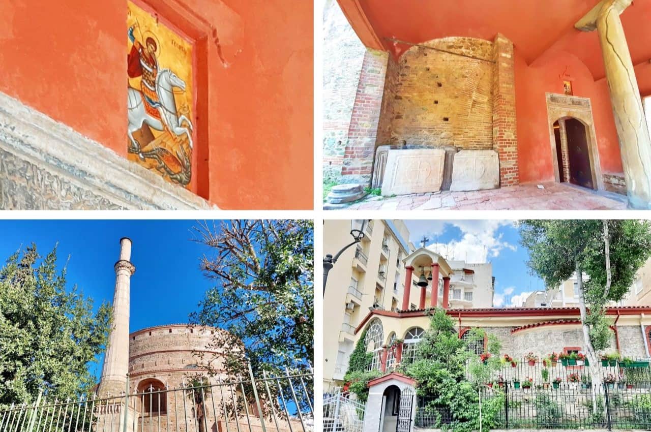 Thessaloniki, Rotonda and small Church of Saint George
