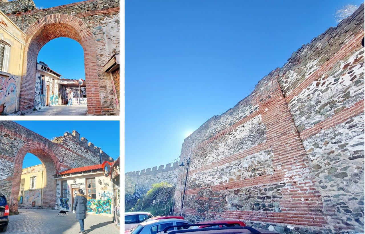 Ano Poli, the Gate of the western fortification, Palamidou Street