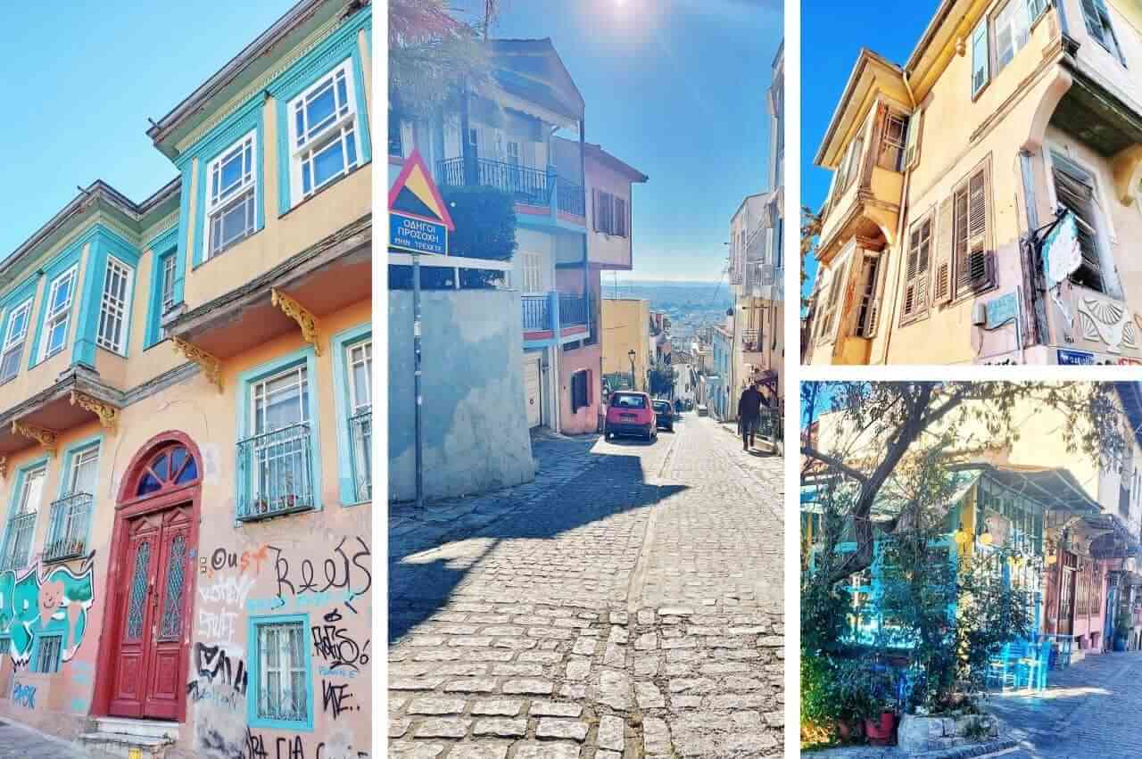 Thessaloniki, houses in Ano Poli