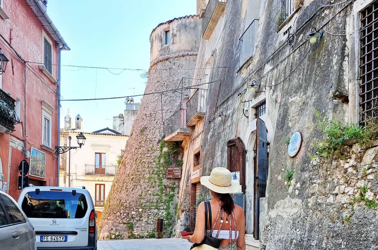 Vico del Gargano, Via Castello (