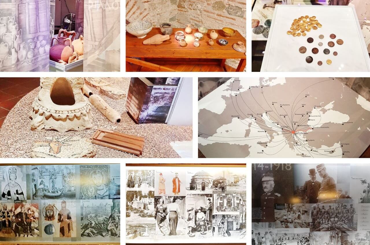 Thessaloniki, inside of the White Tower Museum