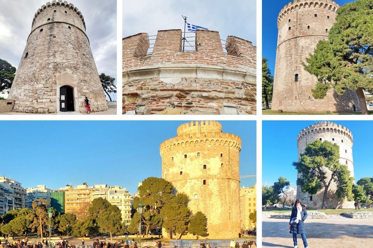 Thessaloniki, the White Tower. Bela kula, Solun
