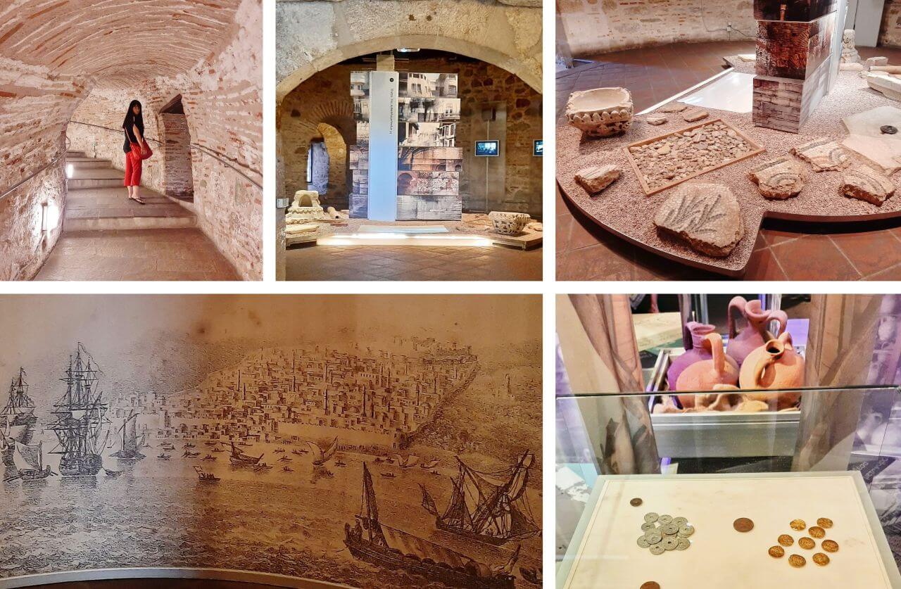 Thessaloniki, the museum inside of the White Tower