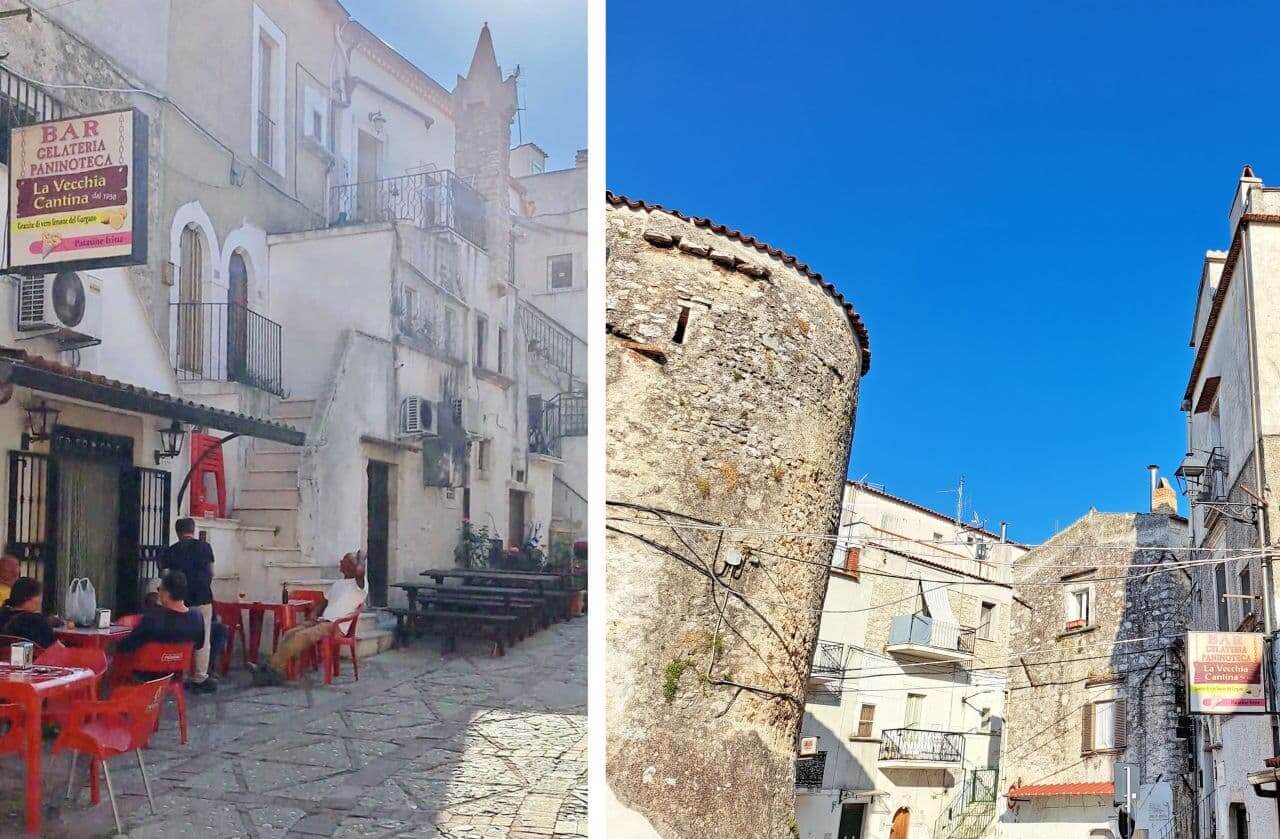 Puglia, Vico del Gargano, Bar La Vecchia Cantina