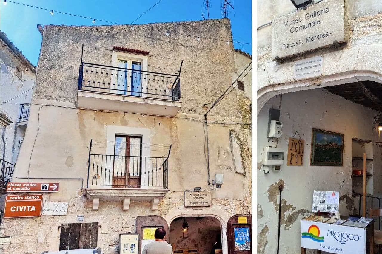 Vico del Gargano, Museo Trappeto Maratea, Viko del Gargano