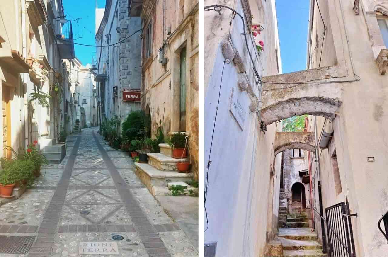 Vico del Gargano, Rione Terra, Viko del Gargano