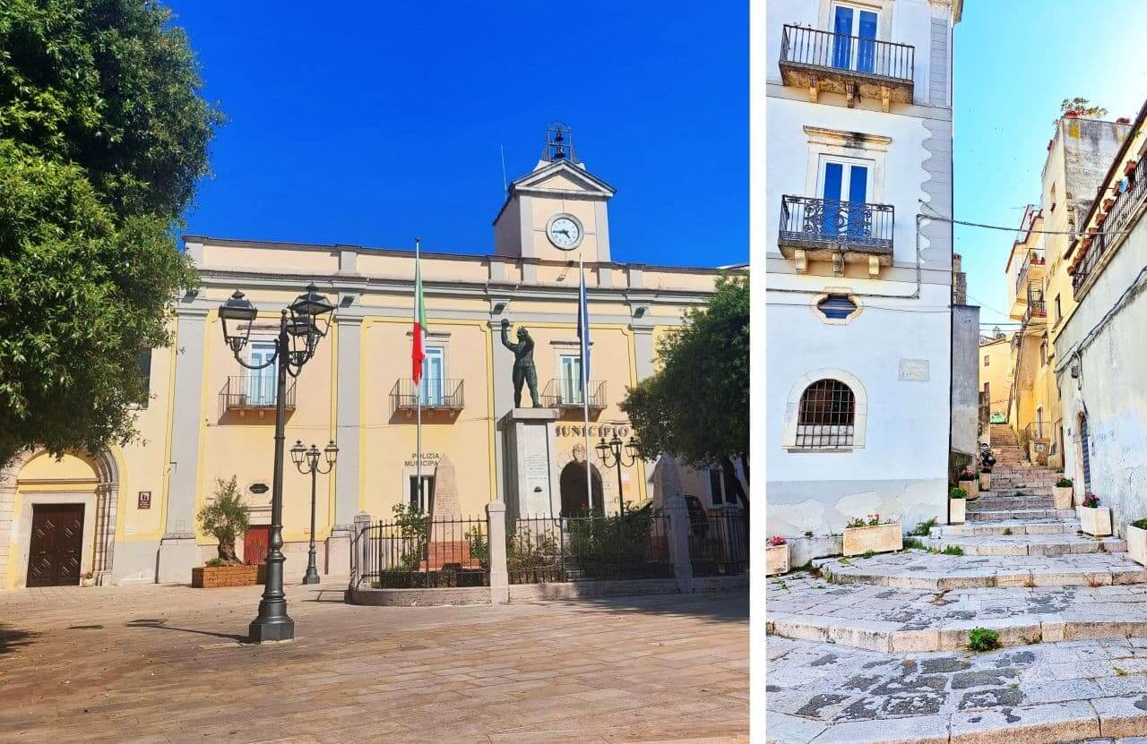 Vico del Gargano, Chiesa di San Pietro e Paolo and City Hall, Piazza San Domenico
