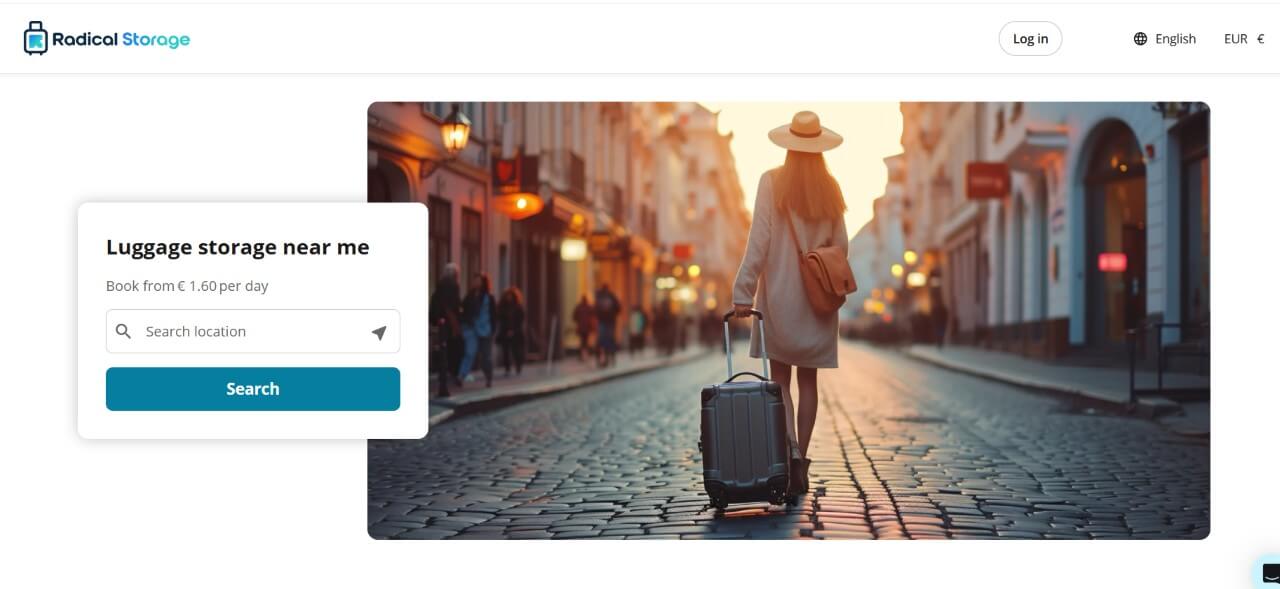 Radical Storage app, Travel apps,