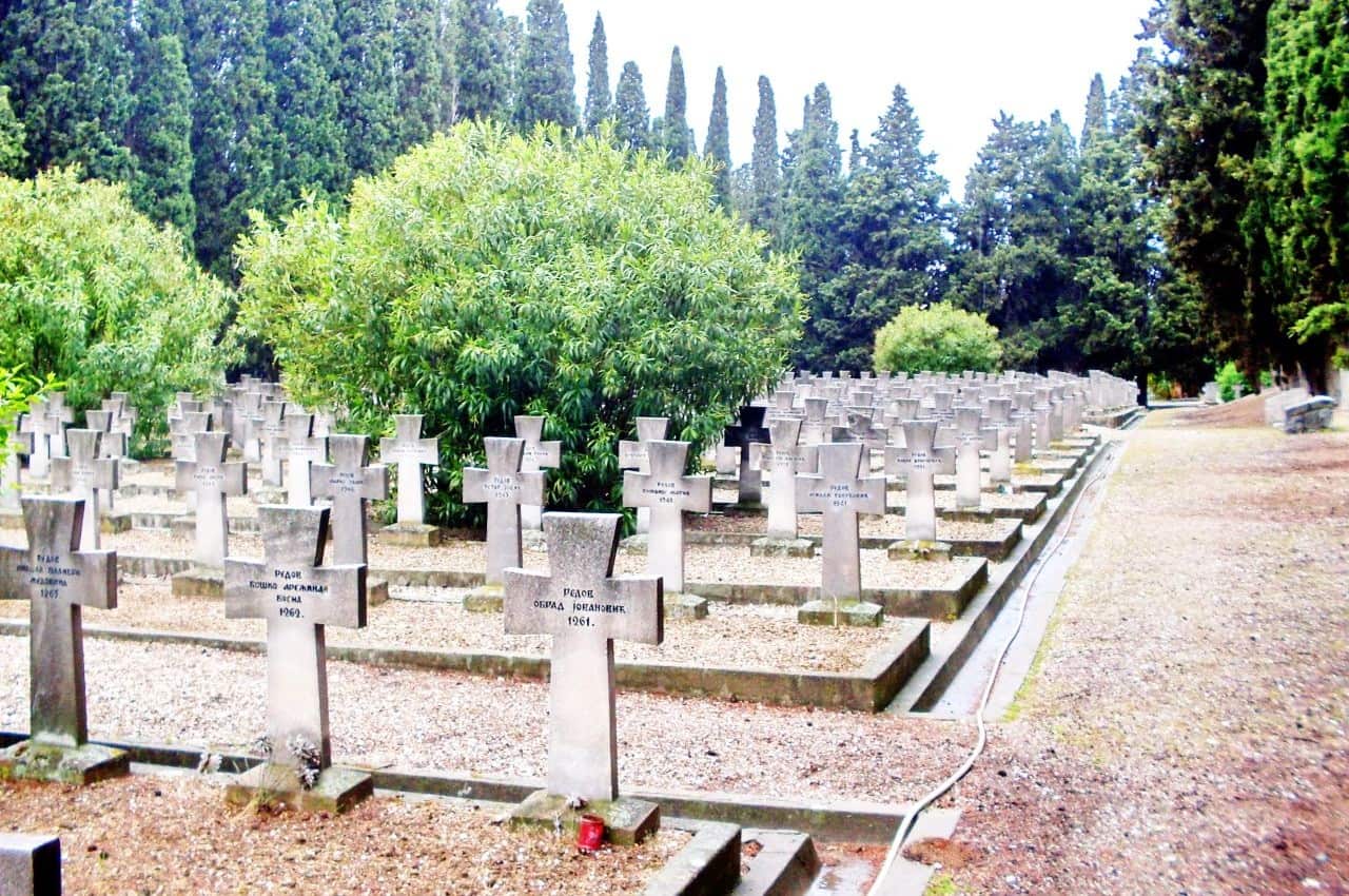 Thessaloniki, Zeitenlik, Serbian Military Cemetery