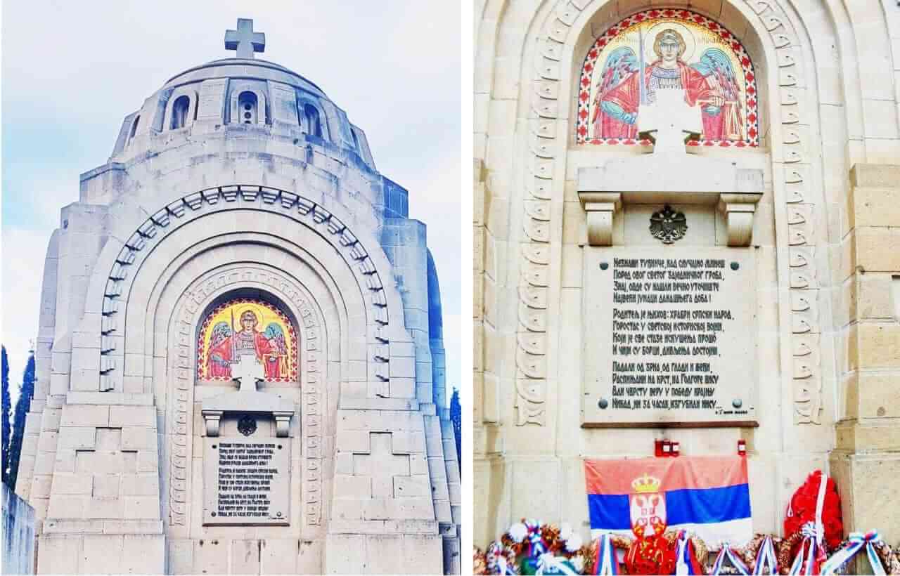 Thessaloniki, Zeitenlik, Serbian mausoleum