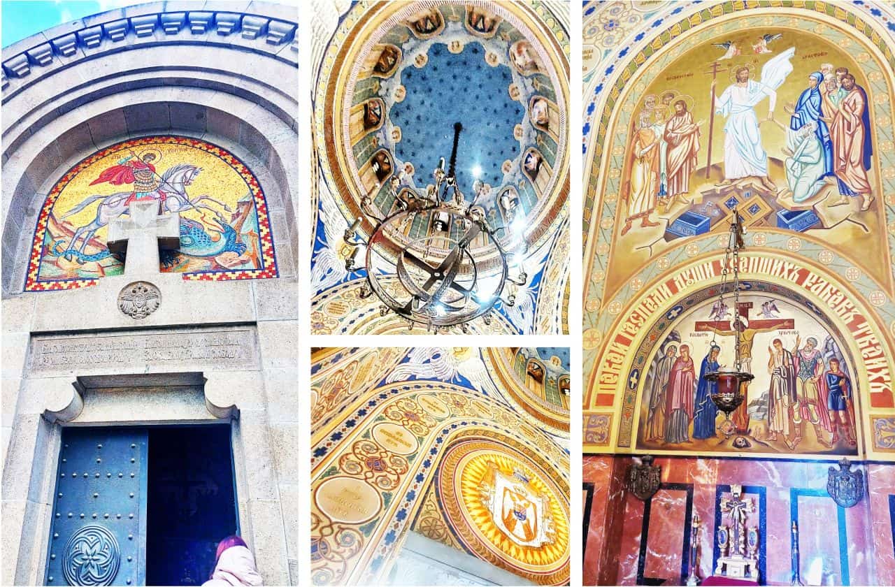 Thessaloniki, Zeitenlik, inside the Serbian Chapel