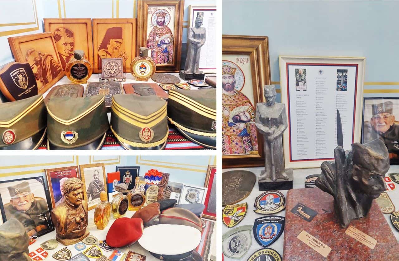 Thessaloniki, Zeitenlik, inside the Serbian ossuary