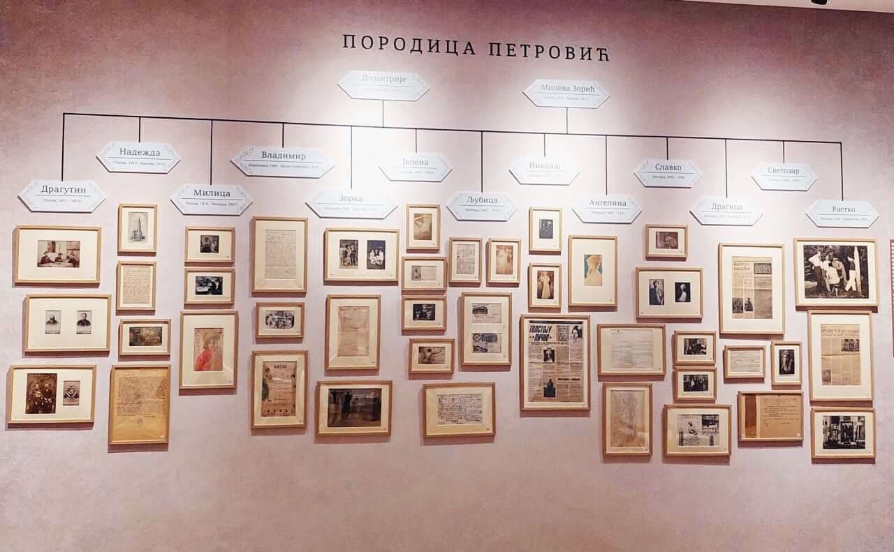 Belgrade, Museum of Rastko and Nadežda Petrović, Petrović family