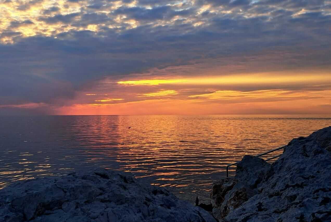 Piran sunset, Slovenia