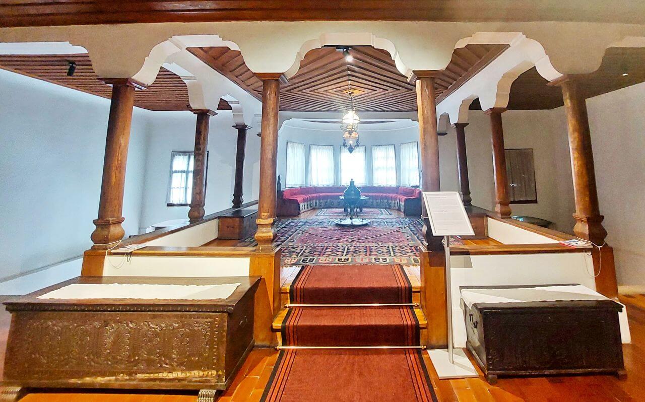 Belgrade, Princess Ljubica Residence, Divanhane room. Konak kneginje Ljubice, divanhana