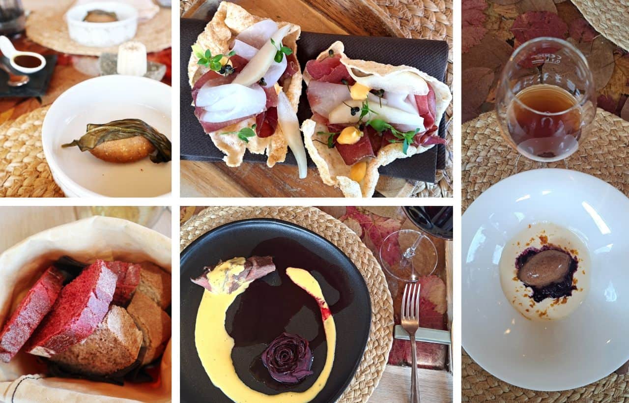 Delicious lunch at the Vila Planinka