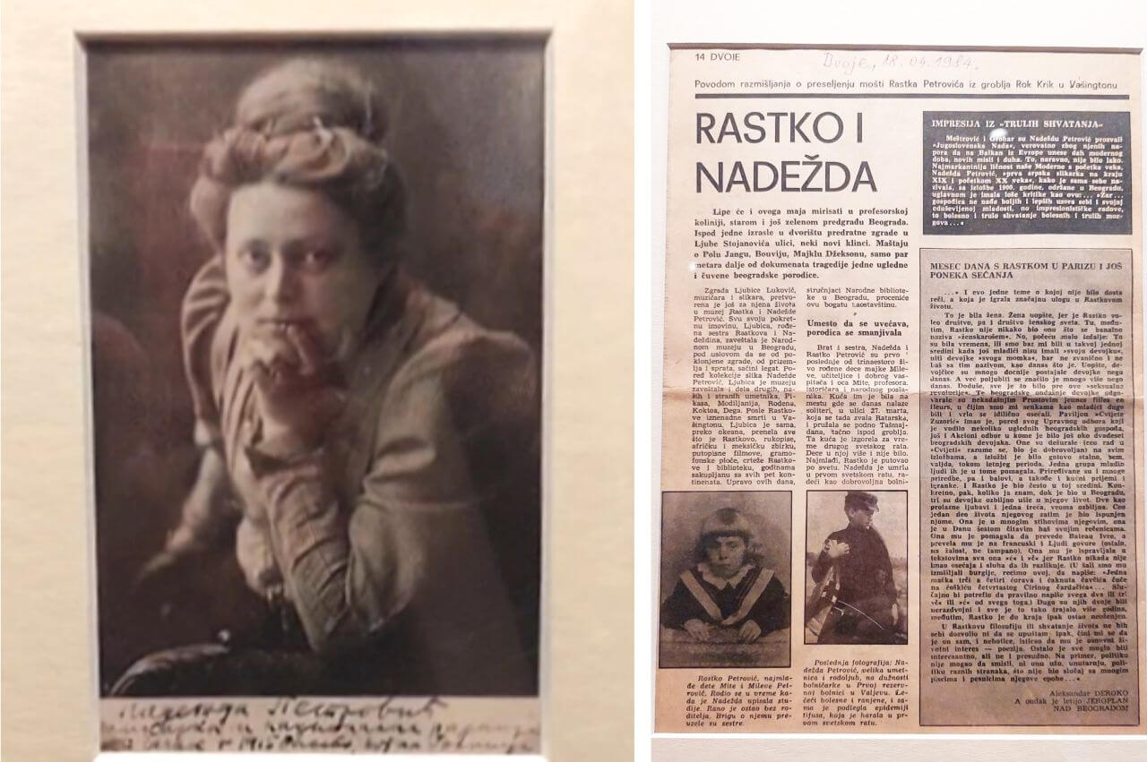 Famous Serbian painter, Nadežda Petrović