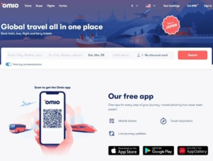 OMIO Travel app banner