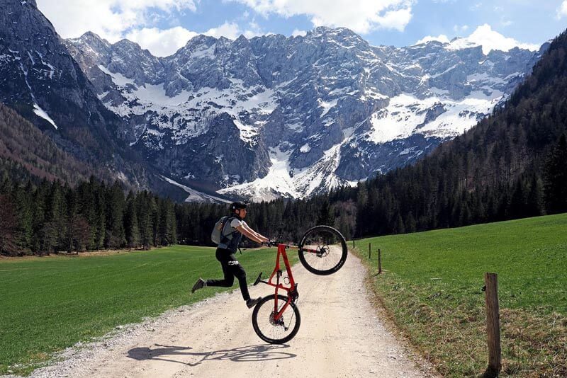 Bike tour around Jezersko, photo Nikola Zoko
