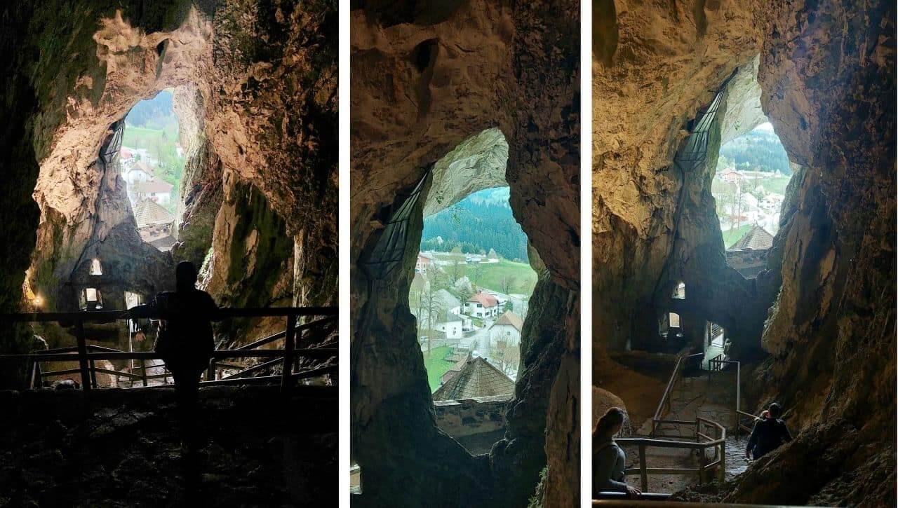 A view from the Castle Cave