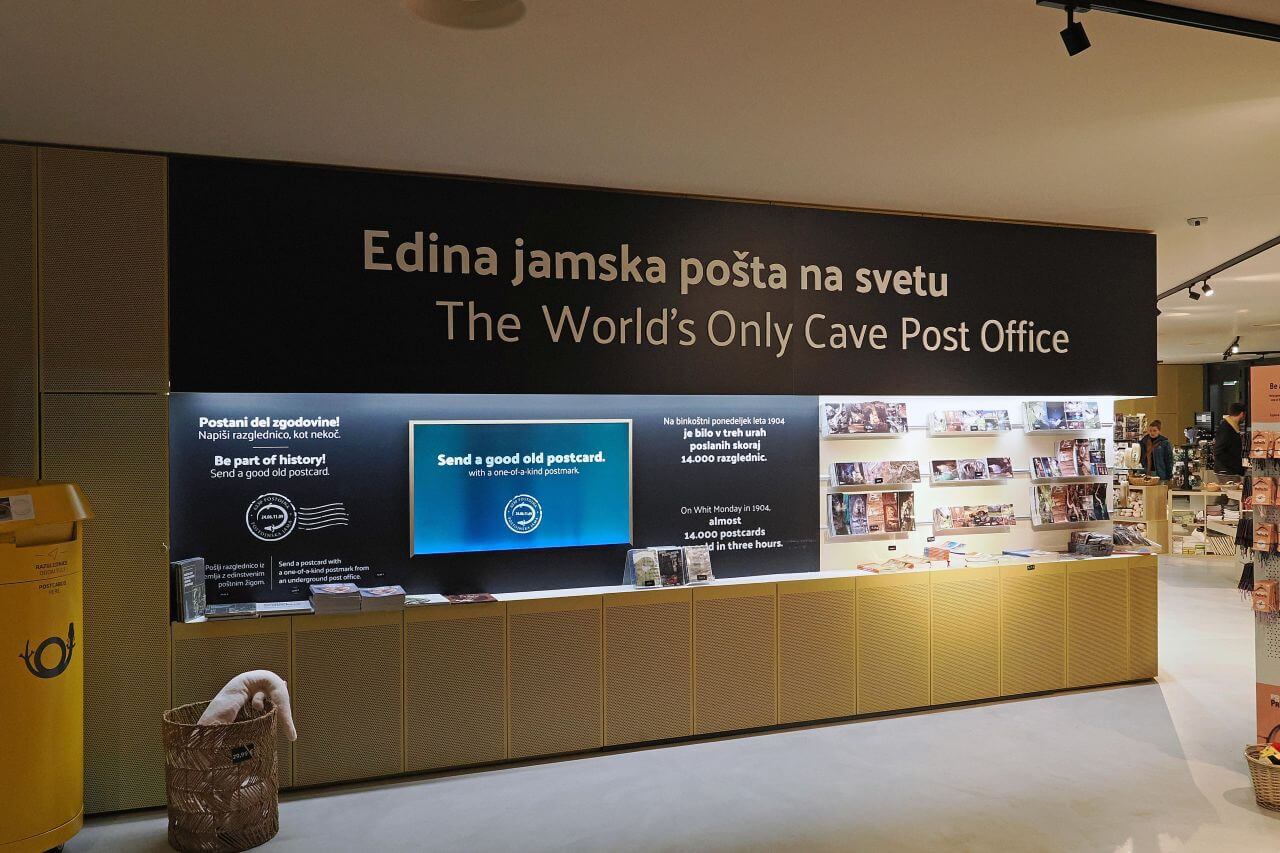 Post office in the Postojna Cave, photo Nikola Zoko