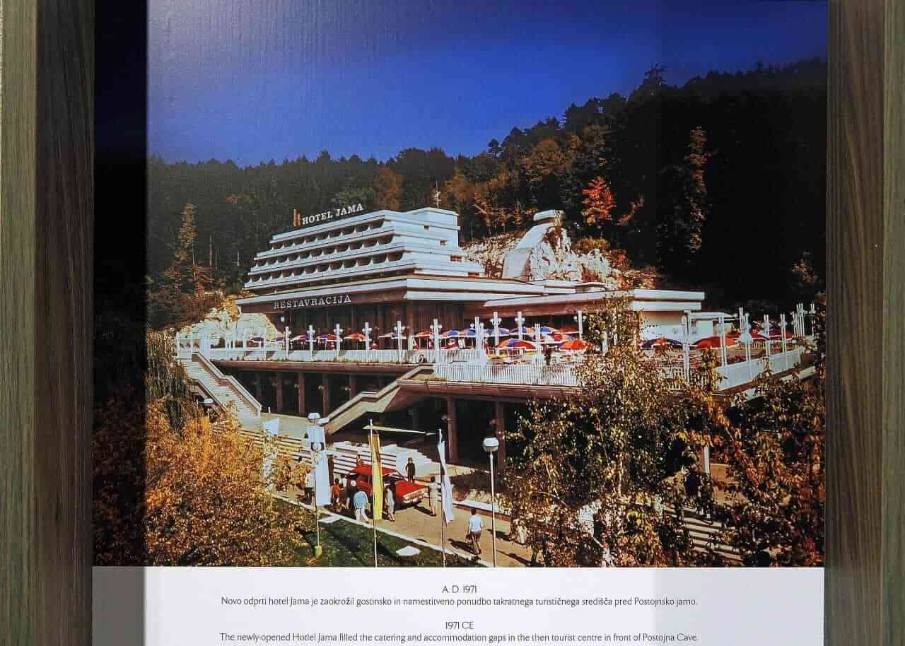Postojna, Hotel Jama, 1971, photo Nikola Zoko