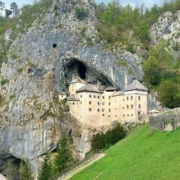 Predjama Castle, Slovenia. Predjamski dvorac, Slovenihja